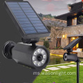 Kamera Dummy 8 LED LED Waterproof Solar Spot Light Landscape Light Auto Auto On/Off Wall Security Lighting Untuk Taman